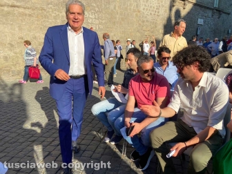 Alessandra Troncarelli presenta le liste a piazza San Lorenzo - Giovanni Arena
