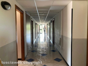 Orte - Il centro d'accoglienza - Il corridoio interno