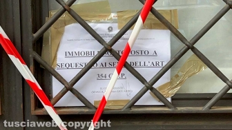 Caprarola - La casa del presunto omicida posta sotto sequestro
