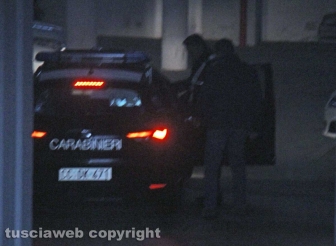 Viterbo - Omicidio in via San Luca - Carabinieri - Michael Aaron Pang viene portato in caserma