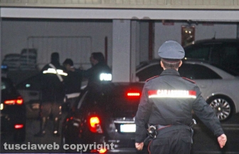 Michael Aaron Pang nella caserma dei carabinieri di Viterbo