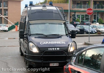 Viterbo - Omicidio in via San Luca - Carabinieri