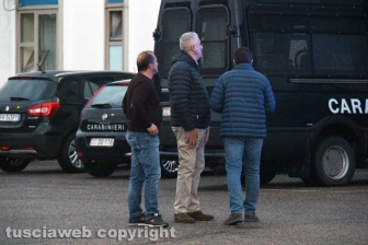 Viterbo - Omicidio in via San Luca - Carabinieri