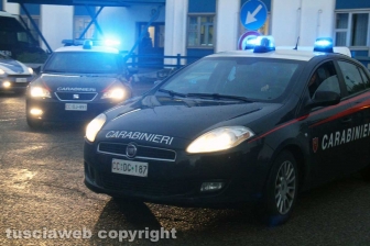 Viterbo - Omicidio in via San Luca - Carabinieri e polizia - Michael Aaron Pang viene portato in carcere