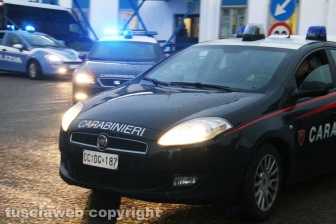 Viterbo - Omicidio in via San Luca - Carabinieri e polizia - Michael Aaron Pang viene portato in carcere