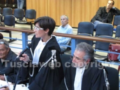 I legali di parti civile Stefania Sensini e Fabrizio Ballarini