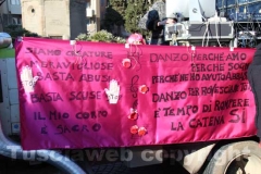 Flashmob contro la violenza sulle donne