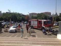 Operaio minaccia di darsi fuoco in tribunale