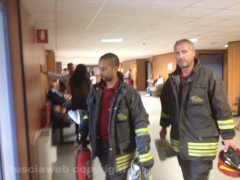 Operaio minaccia di darsi fuoco in tribunale