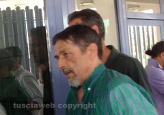 Luigi Goffi, l\'operaio che ha minacciato di darsi fuoco