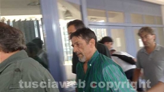 Luigi Goffi, l\'operaio che ha minacciato di darsi fuoco