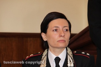 Operazione Fai da te - Il comandante del Nucleo operativo radiomobile di Viterbo Annarita D\'Ambrosi