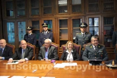 La conferenza dell\'operazione Ghost Track