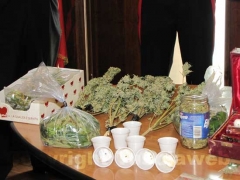 Il materiale sequestrato