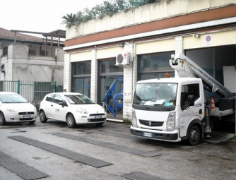 Operazione Led - La sede legale a Terni della Cpm, azienda aggiudicataria degli appalti incriminati