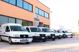Operazione Led - La sede amministrativa a Recanati della Cpm, azienda aggiudicataria degli appalti incriminati