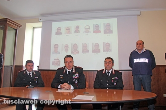 Operazione Mamuthones - La conferenza dei carabinieri