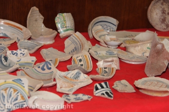 Operazione Medioevo - I reperti del \'500 sequestrati dai carabinieri