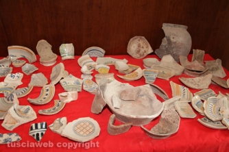 Operazione Medioevo - I reperti del \'500 sequestrati dai carabinieri