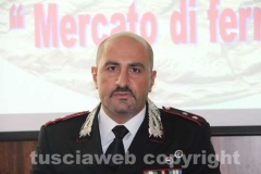 Il tenente Umberto Filetto, capo del Norm di Civita Castellana