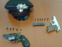 Le pistole usate per il colpo