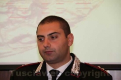 Raffaele Gesmundo, il capitano dei carabinieri della compagnia di Viterbo