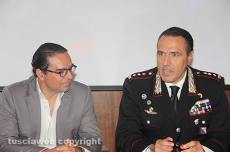 Operazione Sbiff - Il pm Massimiliano Siddi e il colonnello Mauro Conte