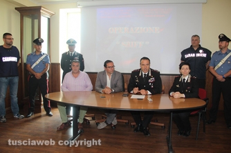 Operazione Sbiff - La conferenza stampa per illustrare il blitz