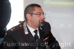Il comandante della compagnia di Viterbo Raffaele Gesmundo