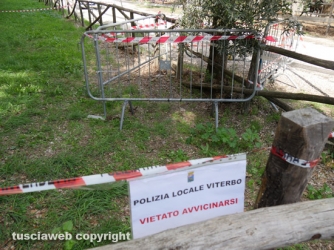Ordigno bellico a Villa buon respiro