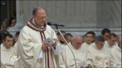 La cerimonia in Vaticano