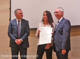 Prefettura - La premiazione di Lorenza Ripamonti