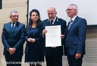 Prefettura - La premiazione di Sergio Carloni