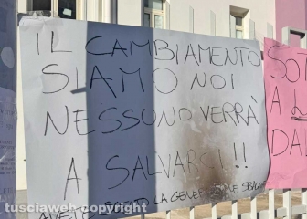 Viterbo - Orioli, sciopero degli studenti