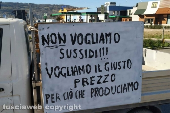 Orte - La protesta degli agricoltori