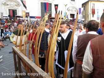 Orte - Ottava di sant'Egidio - Il palio degli Arcieri