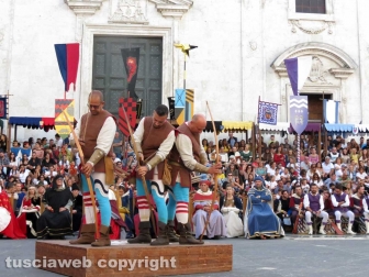 Orte - Ottava di sant'Egidio - Il palio degli Arcieri