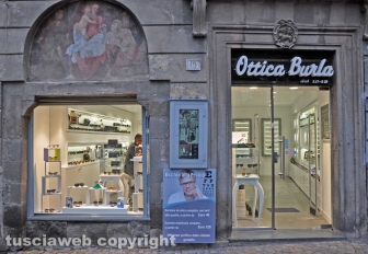 Viterbo - Ottica Burla - bottega storica