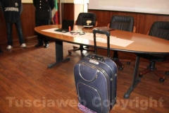 Il materiale sequestrato