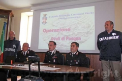 Operazione ovuli di Pasqua - La conferenza stampa