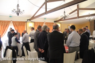 Il pranzo del Sodalizio dei facchini