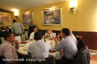 Il pranzo del Sodalizio dei facchini