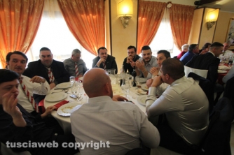 Il pranzo del Sodalizio dei facchini
