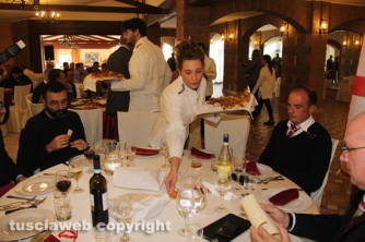 Il pranzo del Sodalizio dei facchini