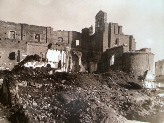 San Francesco bombardata