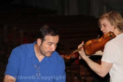 “Pagine, parole, musica” con Giordano Franchetti - Le prove