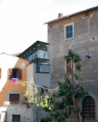Palazzo  Santoro - Il progetto della biblioteca
