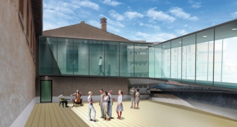 Palazzo  Santoro - Il progetto della biblioteca