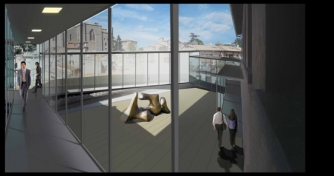 Palazzo  Santoro - Il progetto della biblioteca
