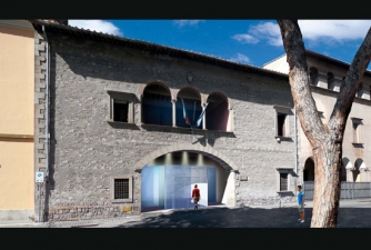 Palazzo  Santoro - Il progetto della biblioteca